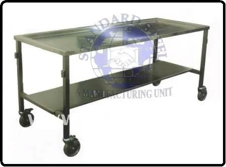 Postmortem Table Stainless Steel Autopsy Table - Durable & Modern Design
