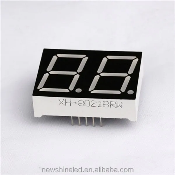 2 digit lcd display free sample