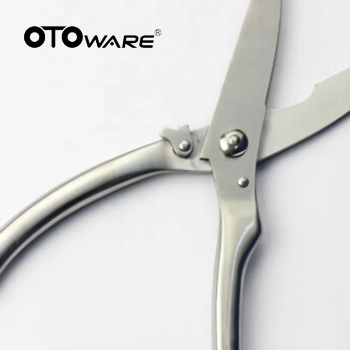 Многофункциональные кухонные ножницы из нержавеющей стали для резки куриных костей для домашнего использования на кухне