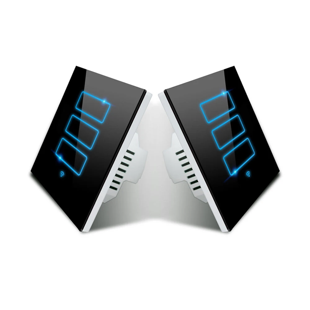 Wall Light Switch No Gateway Connect With Wifi Directly 2 Gang 2 Way Home Automation Buy Wifi Light Switch 2 Gang 2 Way Switch Smart Wall Light Switch Product On Alibaba Com