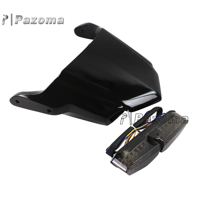 Светодиодный задний фонарь из углеродного волокна для мотоцикла, задний фонарь для Yamaha BWS X ZUMA 125