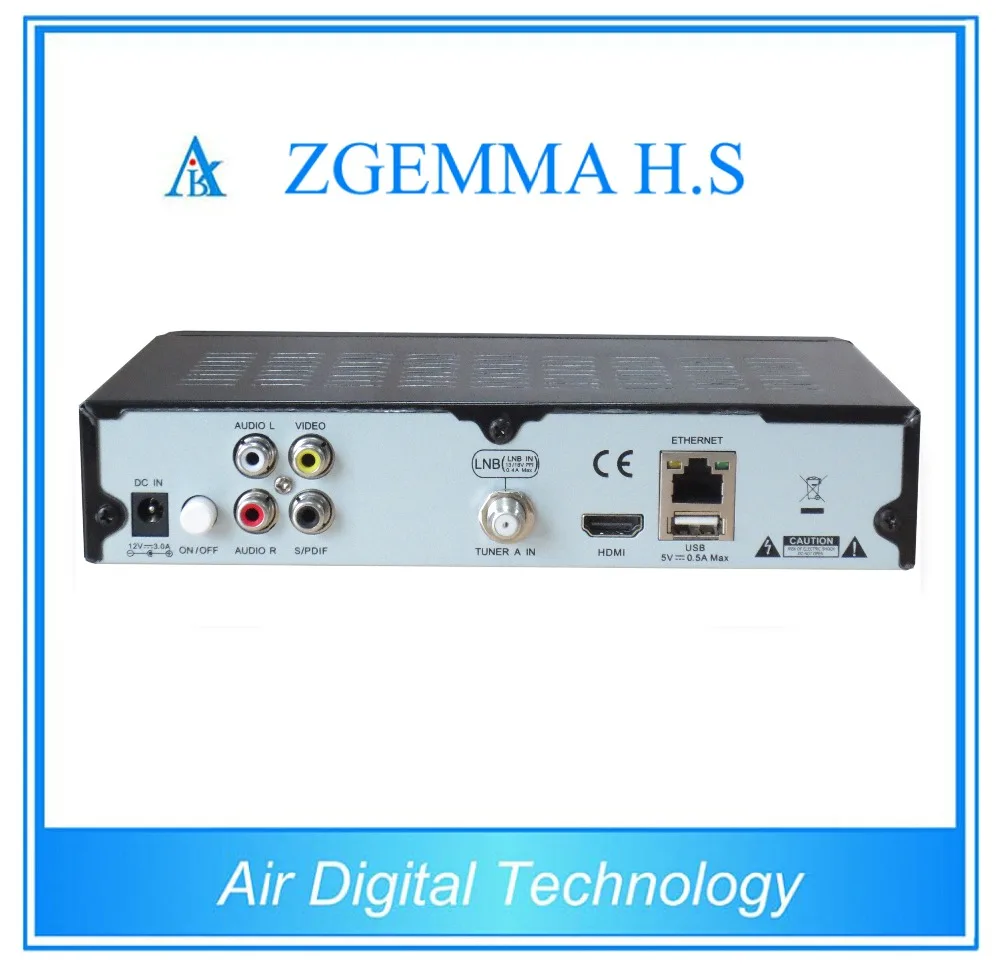 Zgemma H.S Single DVB-S2 iptv Satellite Dvb-s2 Digital Satellite Receiver Software Download