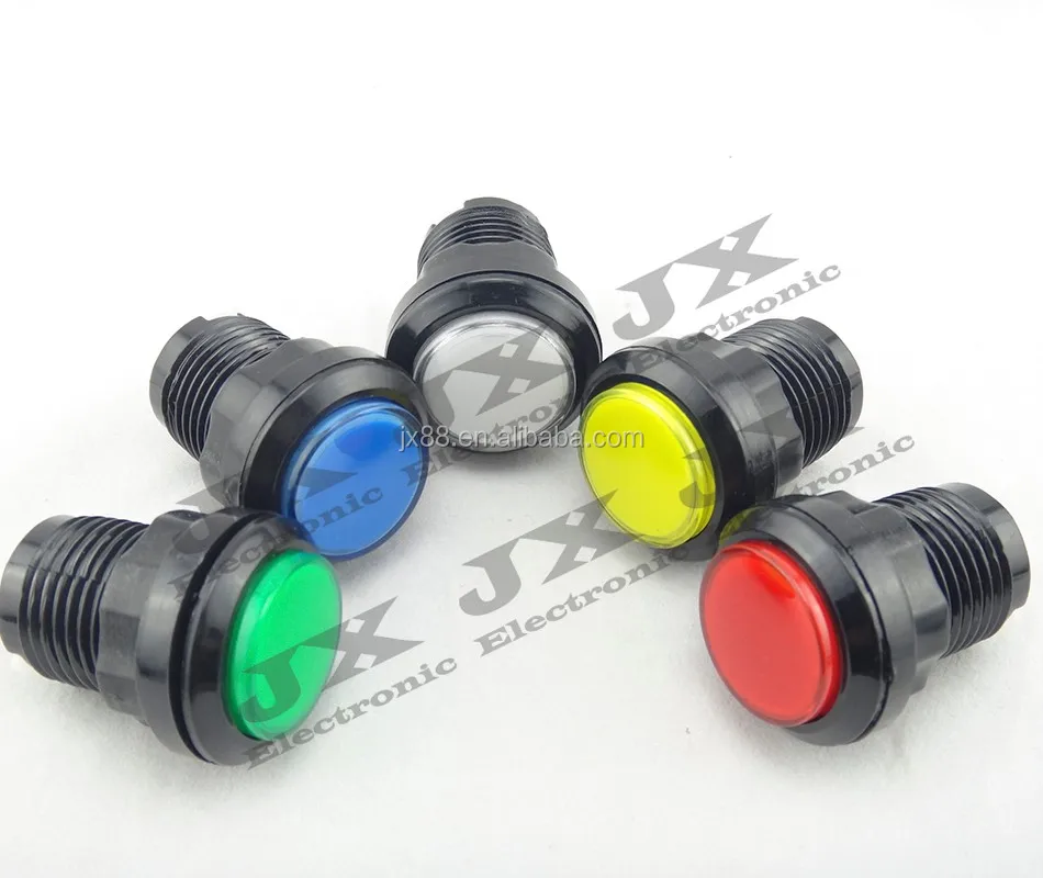 All Size Arcade Push Led Buttons Momentary Game Machine