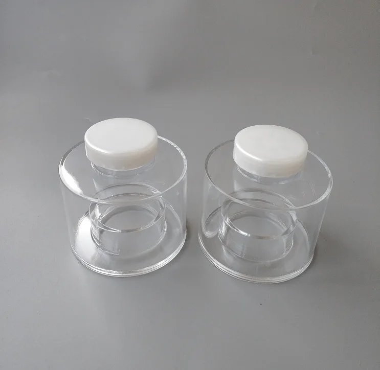 Food Grade Acrylic Stackable and Rotatable Multi-layer Spice Jar