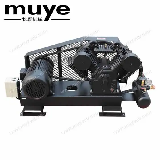 MY2105 Two head single phase air compressor without tank base air