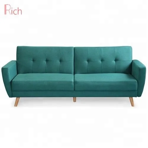 Modem Nordic Minimalist Style Home Living Room Furniture Wooden Legs Fabric Sofa Couch