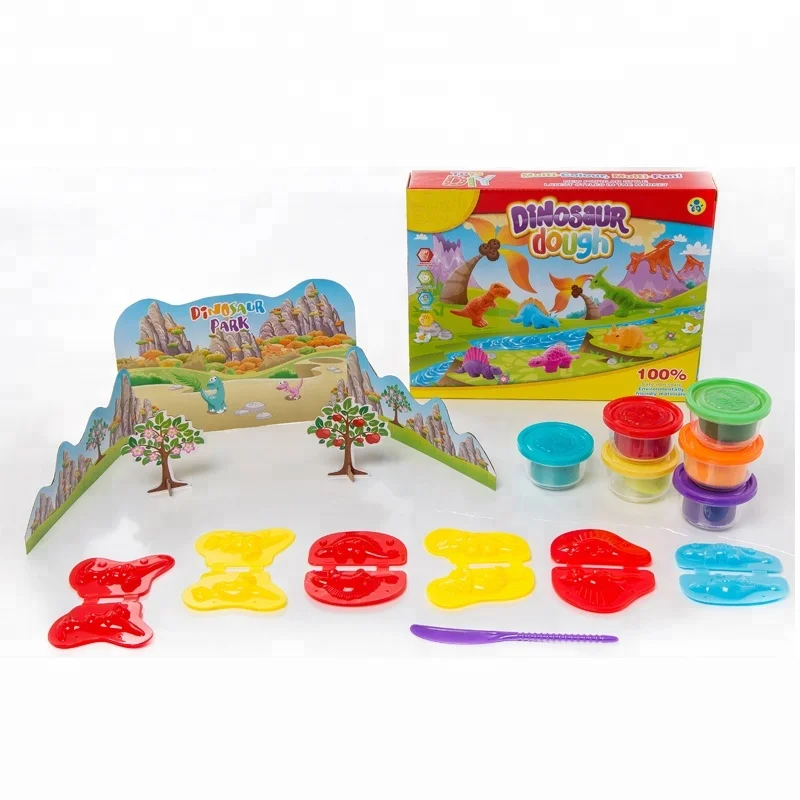 dinosaur playdough set
