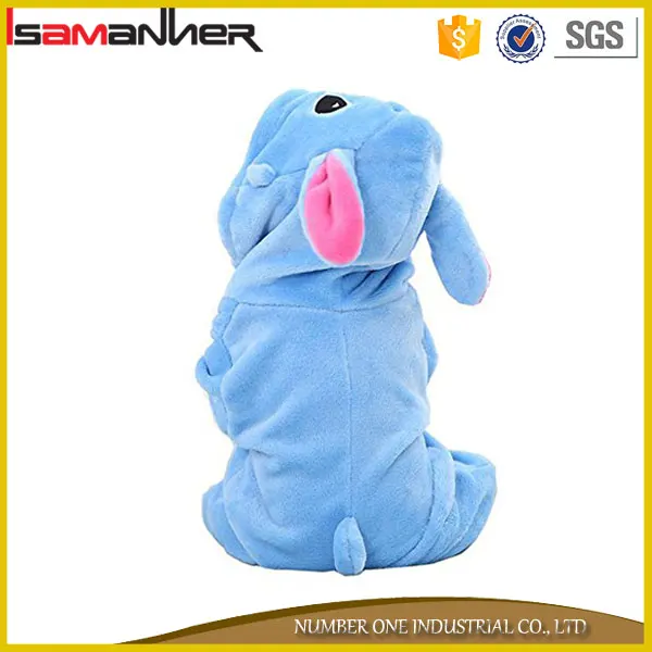 Мягкий малышей одежда onesie пижамы милый ребенок животных пижамы