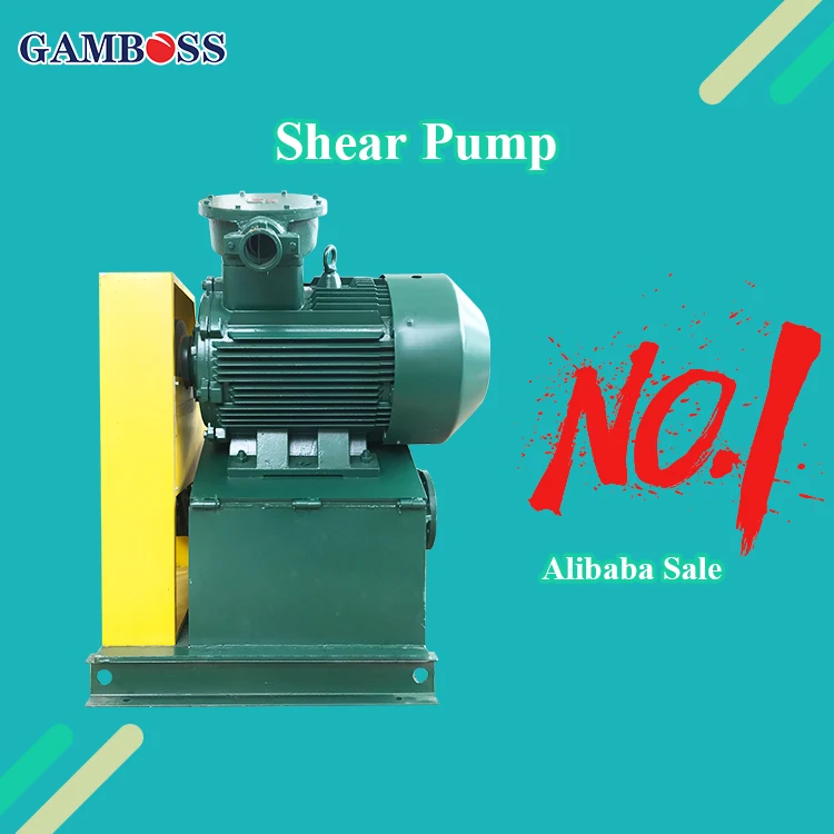 Gamboss WJQ Series Standard Steel Forging Drilling Fluid Shear Pump