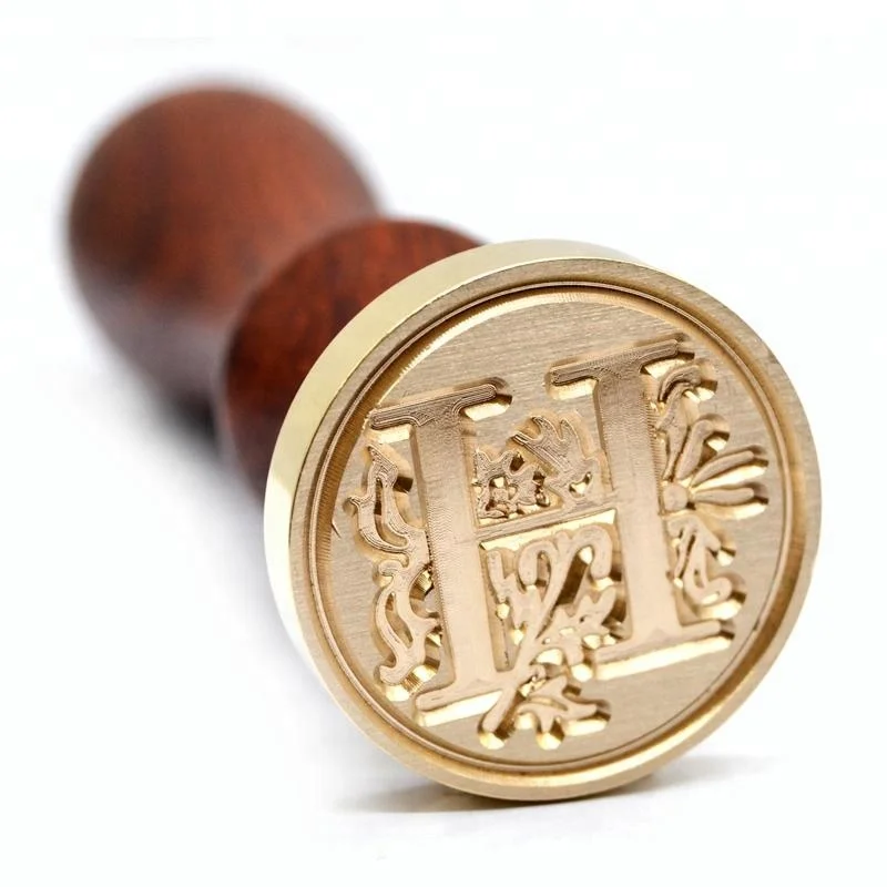 Custom Initialed Wax Seal Stamp  Letter Seals –