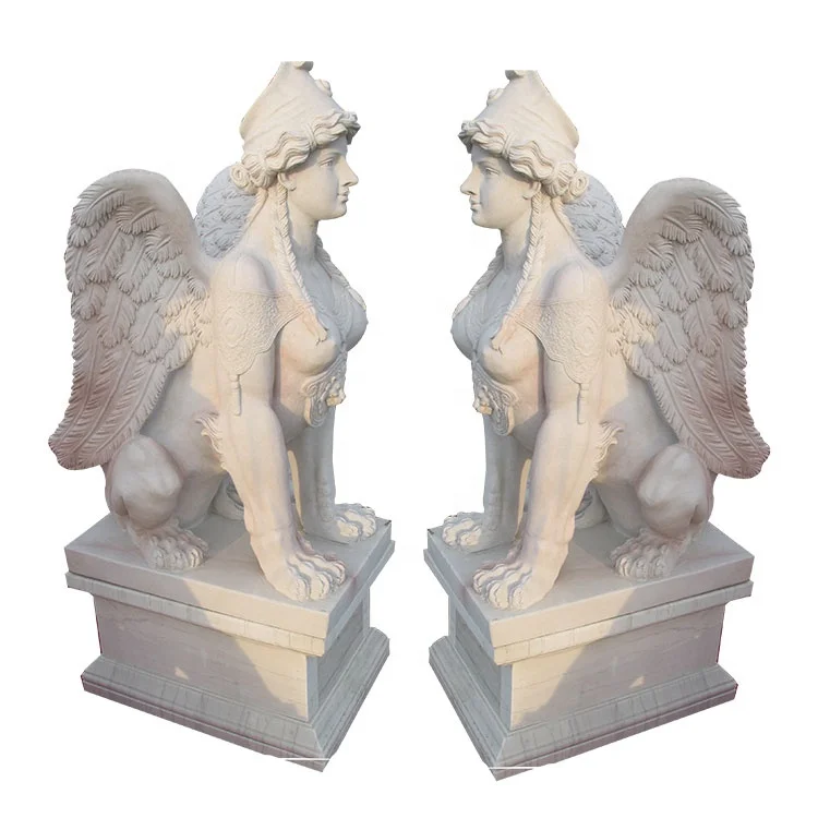 Antique Stone Sphinx Statue for Sales Greek