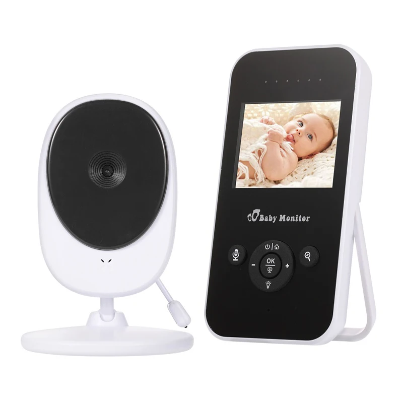 2.4G 2.4" Digital Wireless Baby Monitor Night Vision Video Audio Nanny Camera 