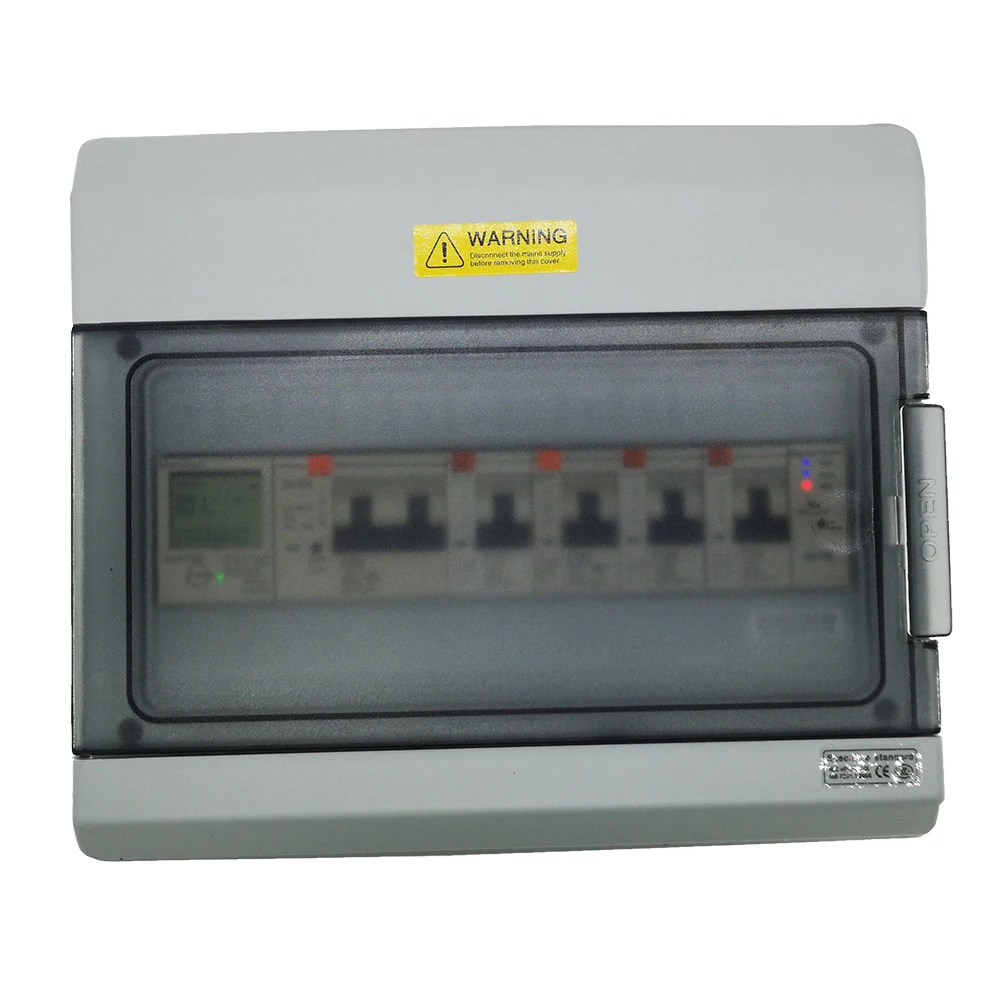 Mantunsci Smart AIoT Electrical Distribution Box WIFI Circuit Breaker MTS3 Smart Mcb Meter Wifi Mcb Remote Control