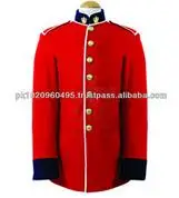 OEM Marching Band Uniform Jacket Tunic Coat Upper Premium Quality Customized Tailored with Gold Laces and Brass Buttons Tunic