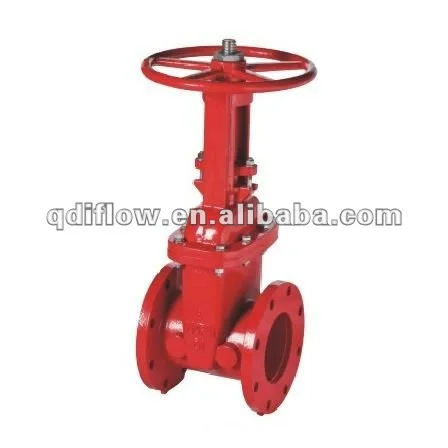 AWWA C509 Manual Power OS & Y Gate Valve FM Approved Fire Valve for Water Application General Use