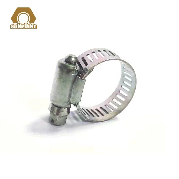Quick Release Ss Automotive Handle Zinc Plated British American Stainless Steel Pipe German Type Hose Clamp for Car
