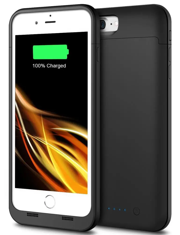 Новейший дизайн сок аккумулятор чехол для IPHONE 7 / 8 PLUS, чехол для аккумулятора AMAZON горячие продажи прямая продажа с фабрики