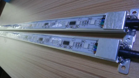 Dmx matrix Rigid RGB Led Strip bar Light IC SMD 5050 Programmable bar