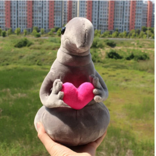 Drops hipping New Hot Waiting Plüsch tier Zhdun Meme Tubby Grau