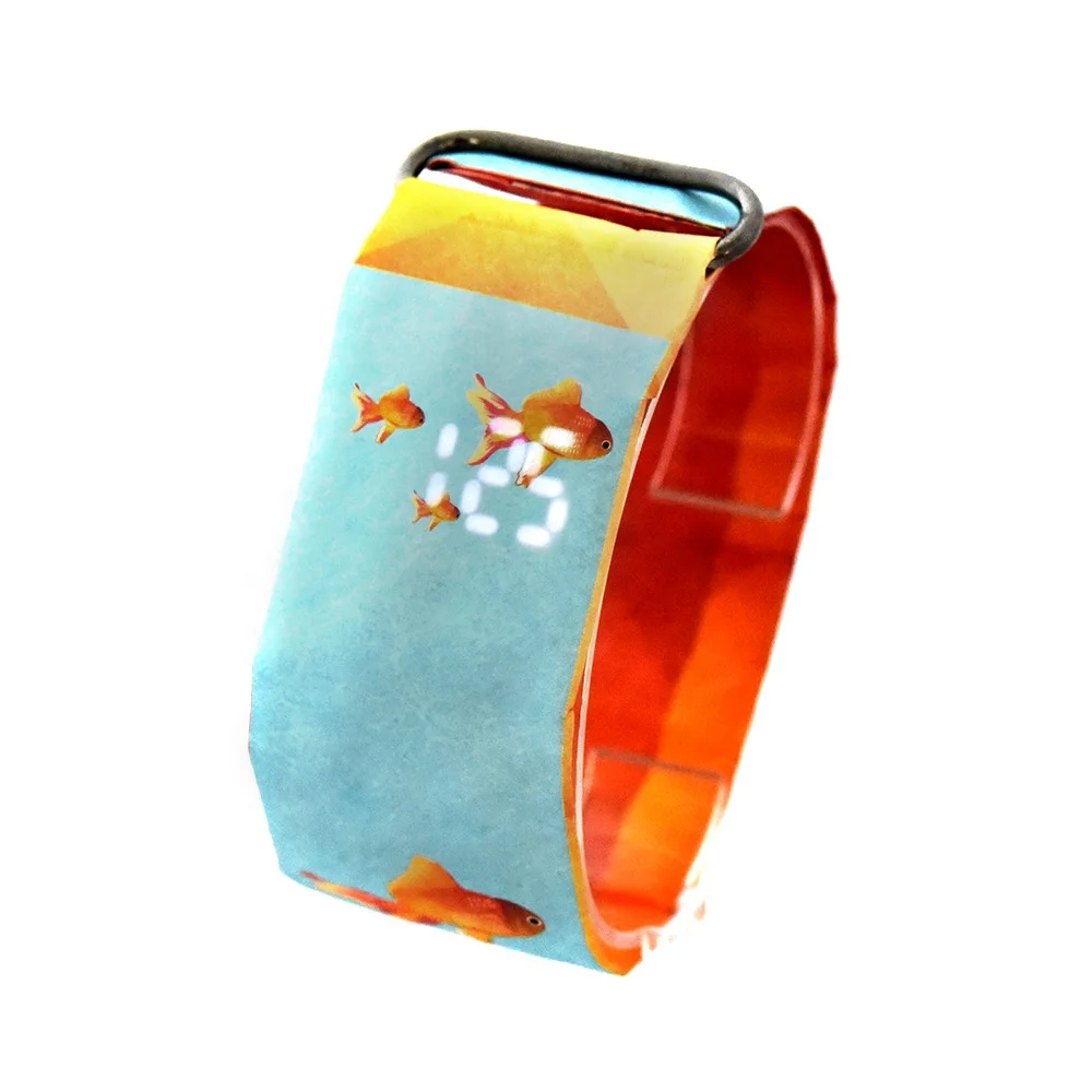 
Цифровые часы мужские наручные светодиодные водонепроницаемые часы с бумажной коробкой для женщин и мужчин 