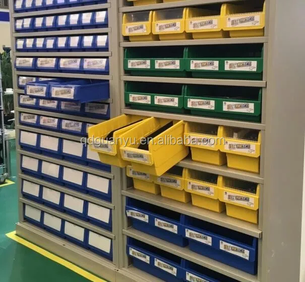 Plastic Storage Bin with Tool Cabinet