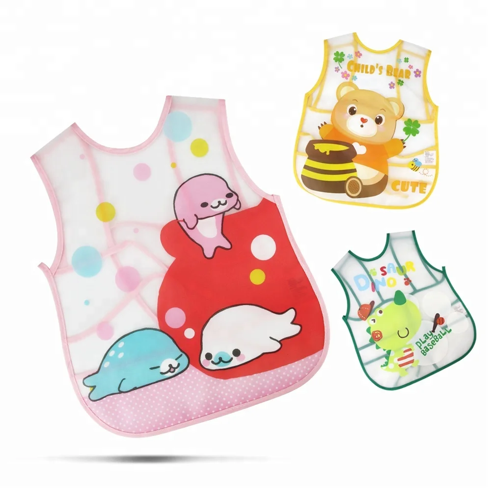 Produits Pour Bebes Bavoir Resistant A L Eau Translucide Avec Motif De Dessin Anime Pour Tout Petits Nouvelle Collection Buy Polyester Impermeable Bebe Bib Peva Bib Haute Qualite Etanche Bebe Bib Product On Alibaba Com