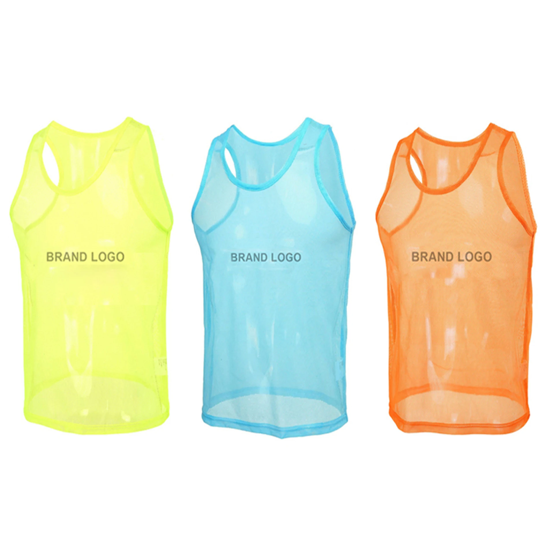 6 Pack Pinnies Scrimmage Vests Practice Jersey For Soccer Training