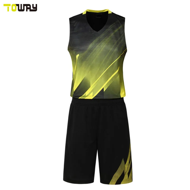 Dye Sublimation Custom Cheap Reversible Basketball Jerseys