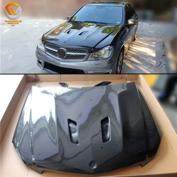 CF/FRP Engines hood Cover For Black Series W204 C63 AMG11-14 Body Kit