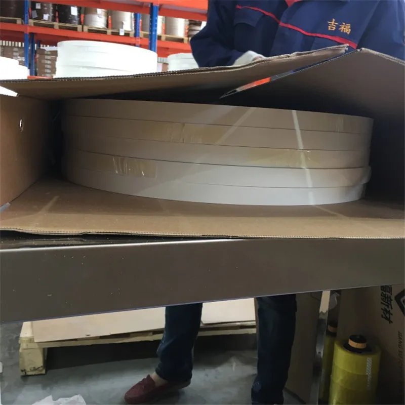 
Эластичная лента, белые цветные полосы из ПВХ, облицовка кромок для мебели 