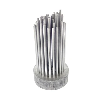 Dongguan Factory Custom  Growth Lamp Pre-drilled Led Pin Fin Heat sink Custom Heat Sink Aluminum Die Casting Special LED