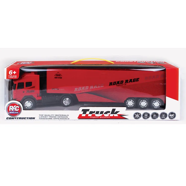 4 Channel Radio Control  Toy Rc Truck Container with Light