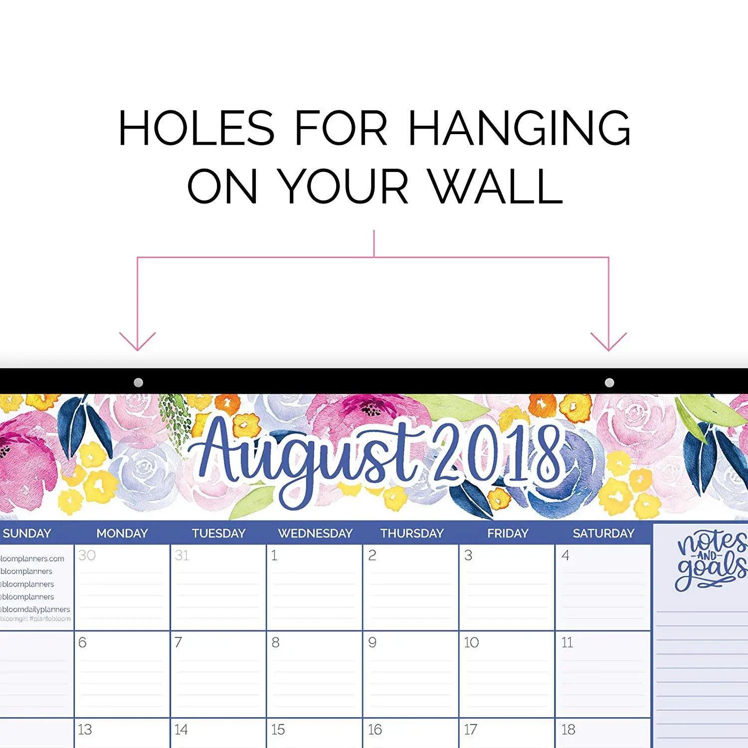 
 Лидер продаж на заказ Amazon, 2019 г., отрывной календарь, блокнот, печать, офисный стол, Настенный Органайзер  