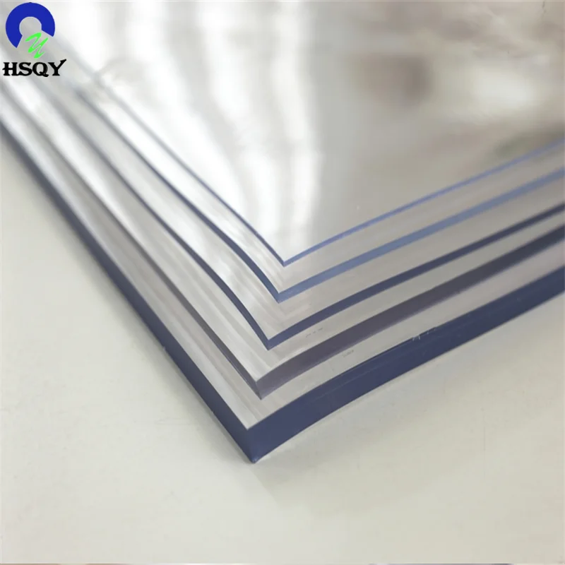 Хорошее качество ПВХ защитная пленка для стола 0,5 мм цветная прозрачная пленка из ПВХ для скатертей