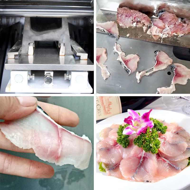 Multifunctional Fish Chips Cutting Machine Fish Fillet Shredder Machine for Sale