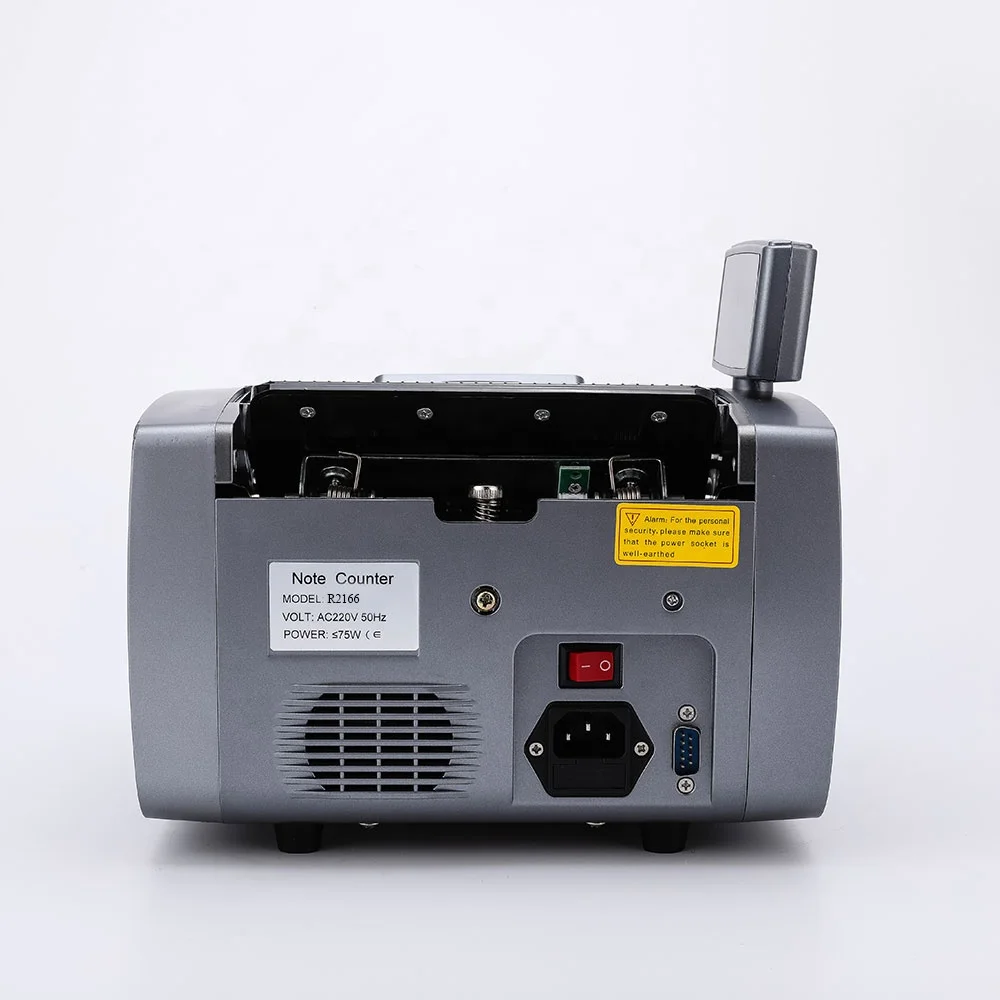 R2166 Automatic Mix Money Note Counter Portable Bill Glory Currency Counting Machine
