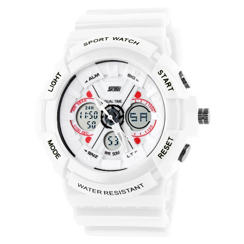 SKMEI 0966 Cheap Multifunction Wrist Watch Analog Digital Waterproof Sports Manufacturer Watch