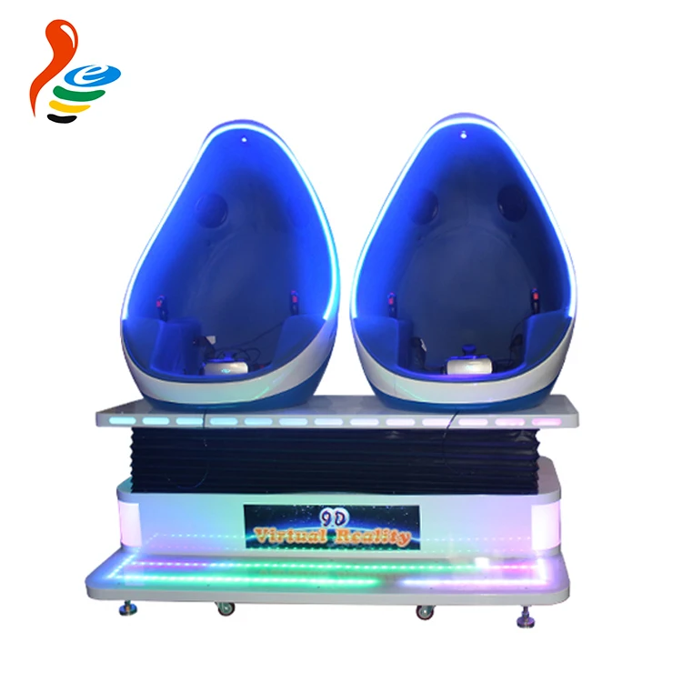 Новые бизнес-интерактивные игры 360 градусов 2 мест 9d vr яйцо