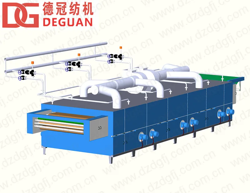 Loosen Dryer for Tubular Fabric and Open Width Fabric of DEGUAN Textile Finishing Machine