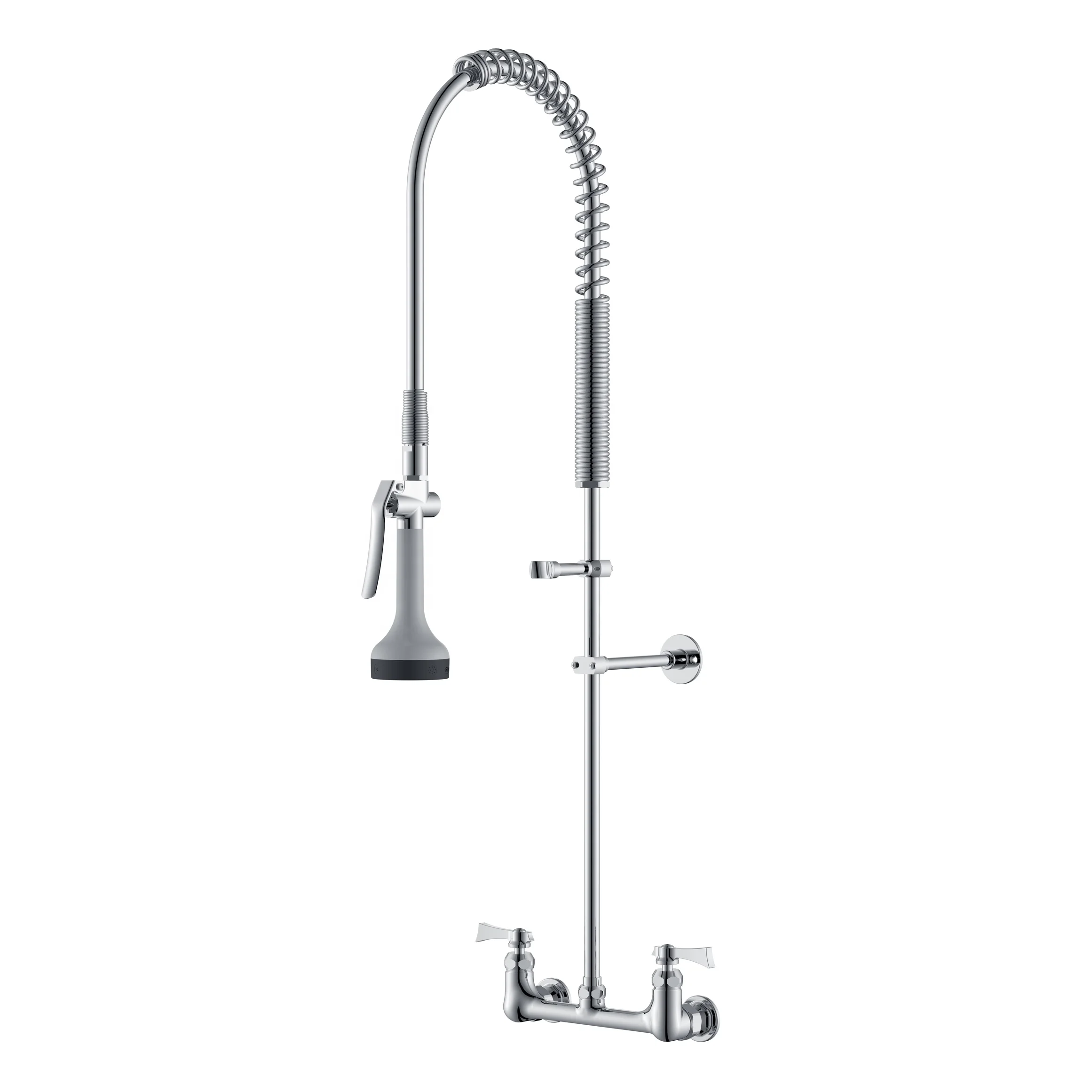 Multifunctional High Pressure Water Faucet Public Commercial Kitchen Faucets With Swing Spout Buy High Pressure Water Faucet Kitchen Faucet Multifunctional Faucet Product On Alibaba Com