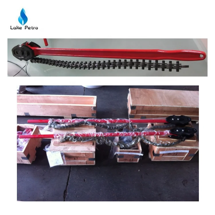 Chain Pipe Wrenches for Rotating Tubular in Oilfield