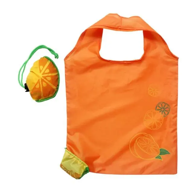 Reusable Strawberry Bag Fold up Strawberry Shopping Tote Bag Cute