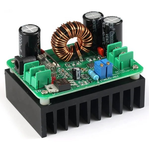 600W DC-DC Boost Converter 10-60V to 12-80V 10A Step Up Power Supply Module 