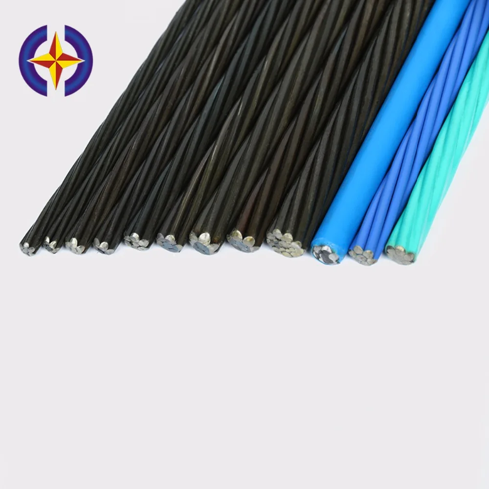 Hengxing High Strength Low Relaxation PC Wire Cement Concrete Steel Strand Cable for High Buildings