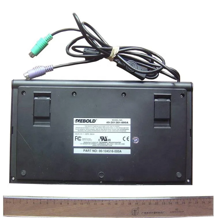 ATM Machine Parts Diebold Operator USB Keyboard 00104516000A
