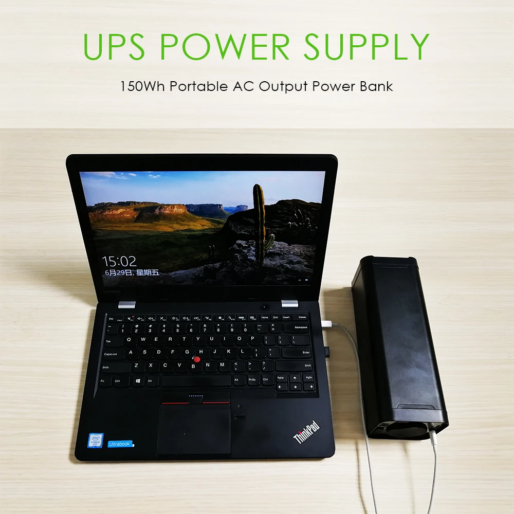 Portable UPS Power 40000mah Mini Power Bank for Laptop