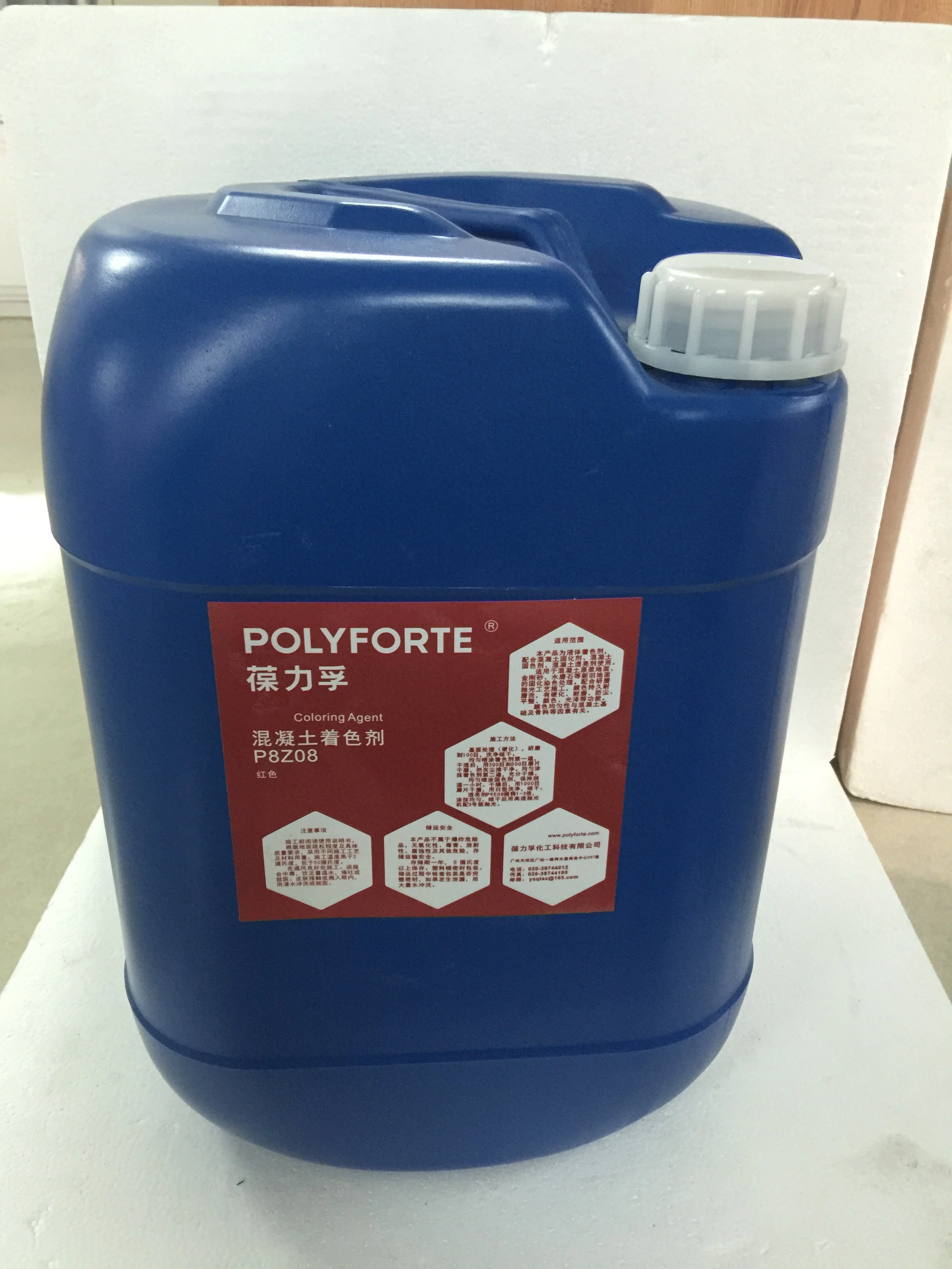 Polyforte Concrete Coloring Agent Coloring Hardener Oilbased Coloring