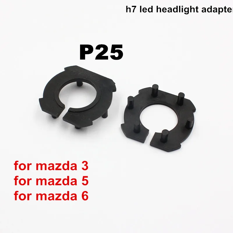 h7 led scheinwerfer birne adapter für hyundai/mazda/vw/land rover/ben  z/ford h1 scheinwerfer licht halter basis für honda