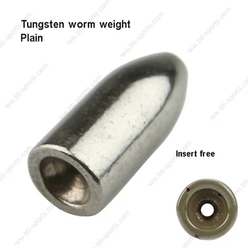 Bass Fishing Tungsten Worm Weights Bullet Weight 08c-035 - China Tungsten  Weight and Tungsten Sinker price