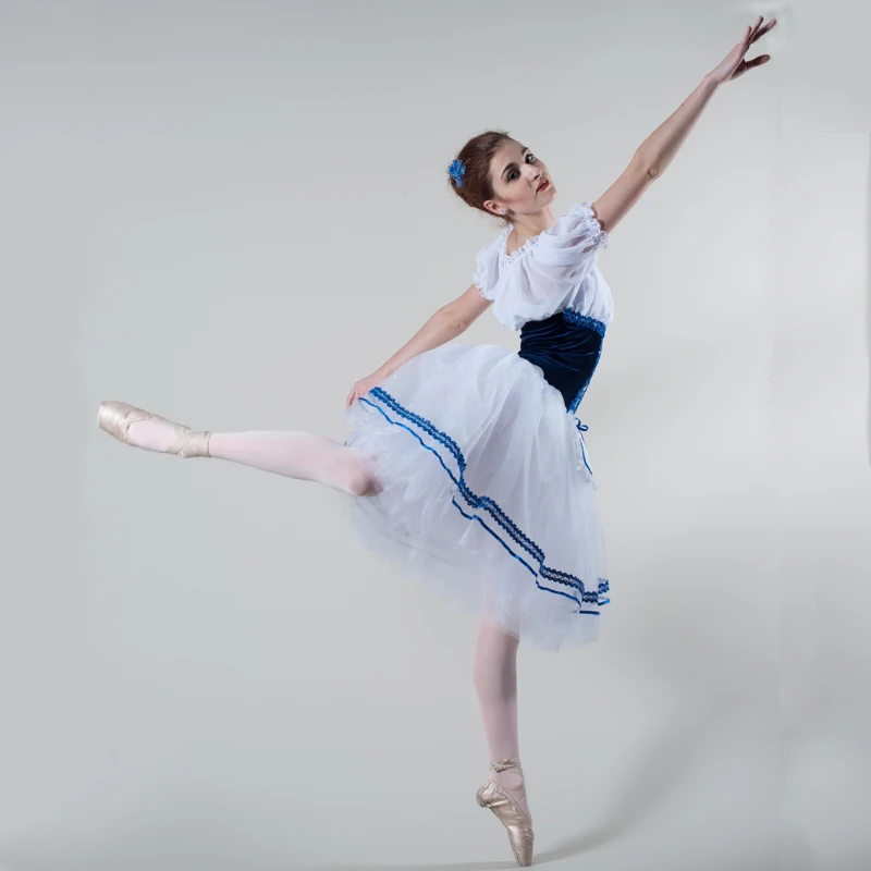 バレエ衣装TresPicos トレスピコ ジゼル 頭飾りあり バレエ衣装TresPicos トレスピコ ジゼル 頭飾りあり